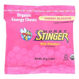 Honey Stinger Energy Chew - Organic - Cherry Blossom - 1.8 Oz - Case Of 12