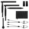 Pilates Bar Kit with 180LBS Resistance Bands Multifunctional Pilates Yoga Toning Bar Full Body Exercise