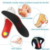 Hard But Helpful EVA Arch Support Orthotic Insoles; Multi-functional Cuttable Breathable Shoe Pad Mat For Pain Relief ( Buy A Size Up )