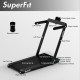 2.25HP 2 in 1 Folding Treadmill with APP Speaker Remote Control